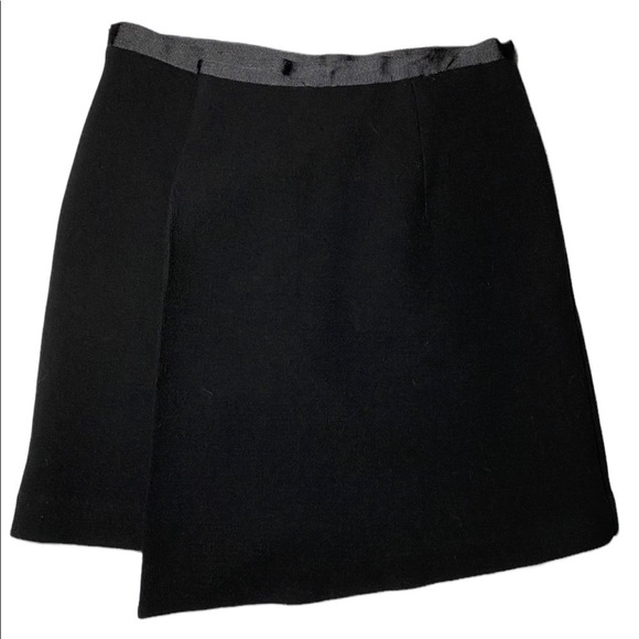 3.1 Phillip Lim black wool skirt SZ 2 - Picture 2 of 8
